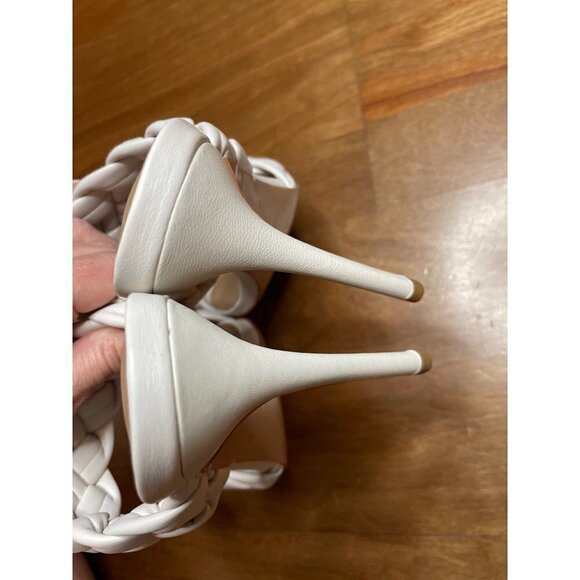 Alias Mae High Heels Isla Mules in Bone 38 7 - Picture 11 of 16